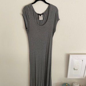 BCBGMaxAzria Ribbed Jersey Maxi Dress